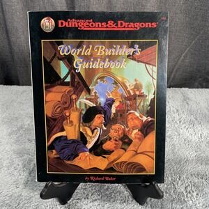 Vintage Advanced Dudgeons & Dragons World Builder's Guidebook #9532 Game Guide